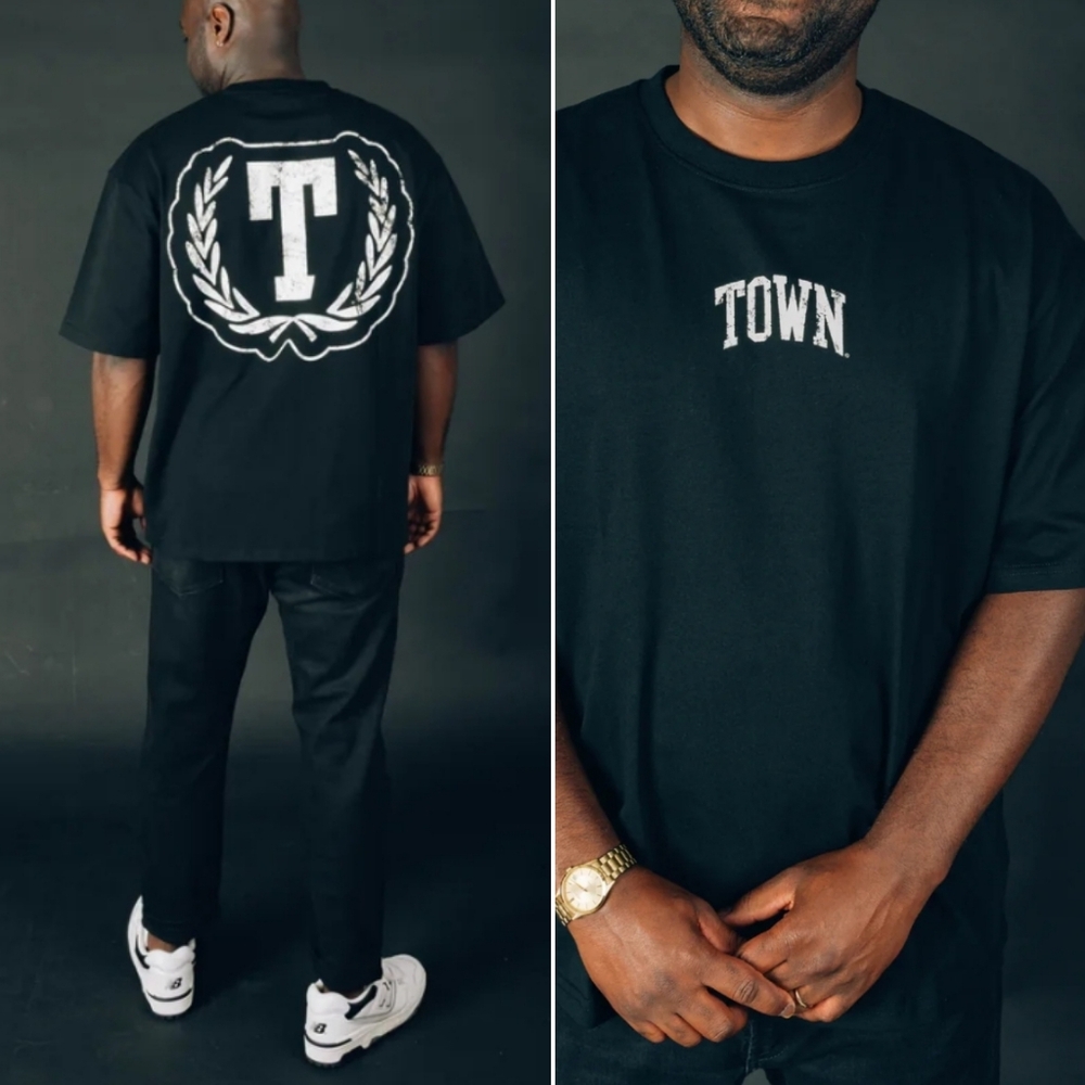 Town Apparel Staple Tee in Black